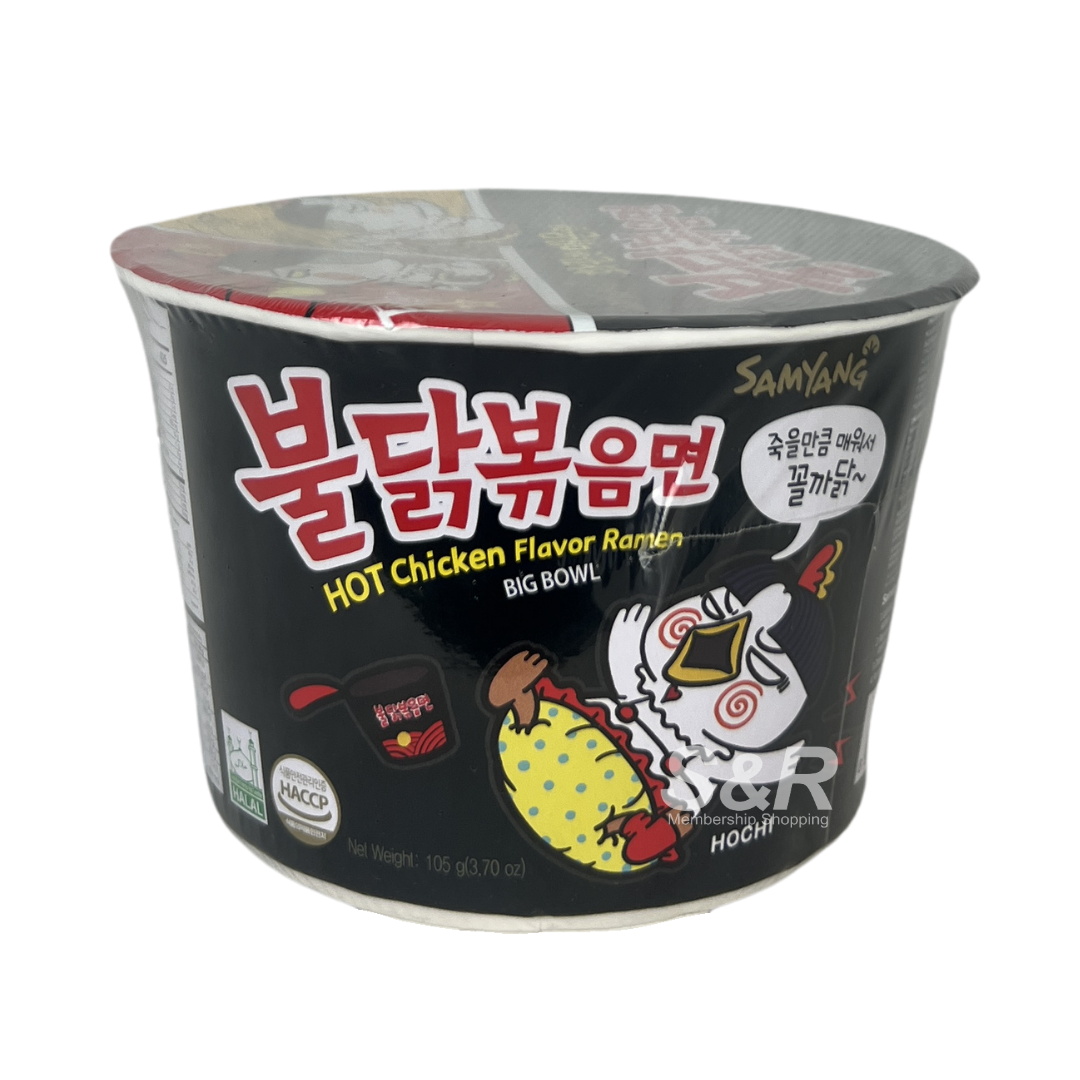 Samyang Hot Chicken Original Flavor Big Bowl 105g Samyang Hot Chicken Original Flavor Big Bowl 105g